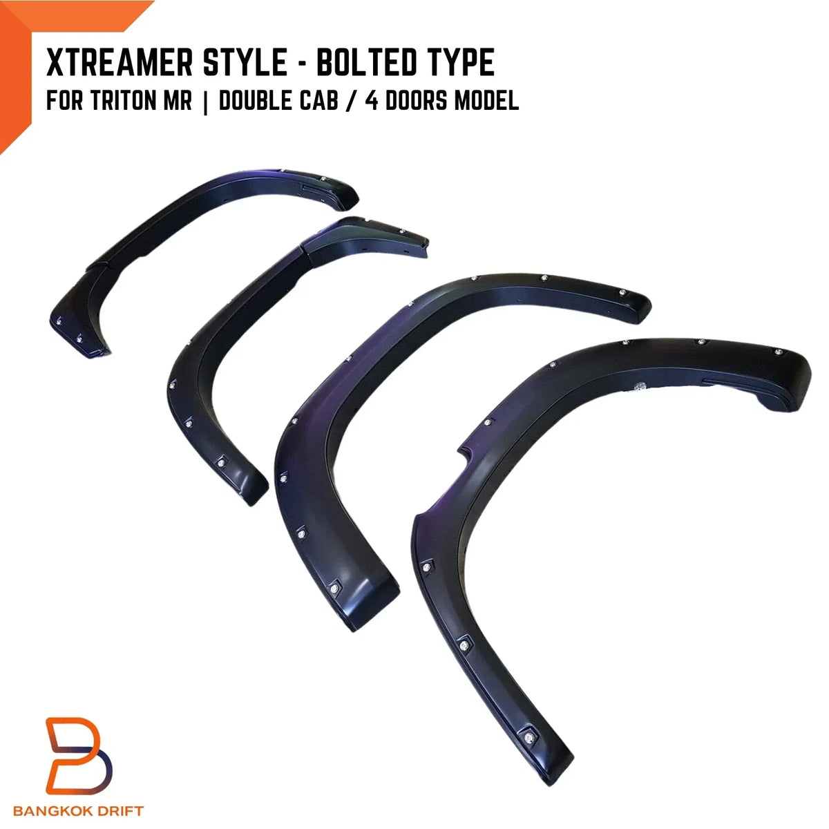 Fender Flares for Mitsubishi Triton Ute (2019-2023 Model)