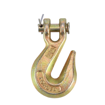 10-Pack 3/8" G70 Grab Hooks for Flatbed Truck Trailers