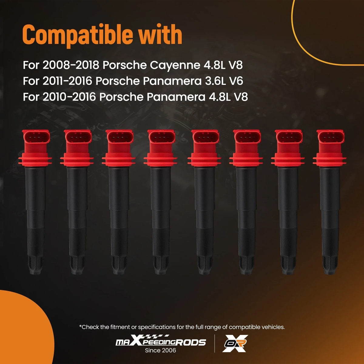 V45700002 Ignition Coil Pack for Porsche Cayenne & Panamera 2008-2018