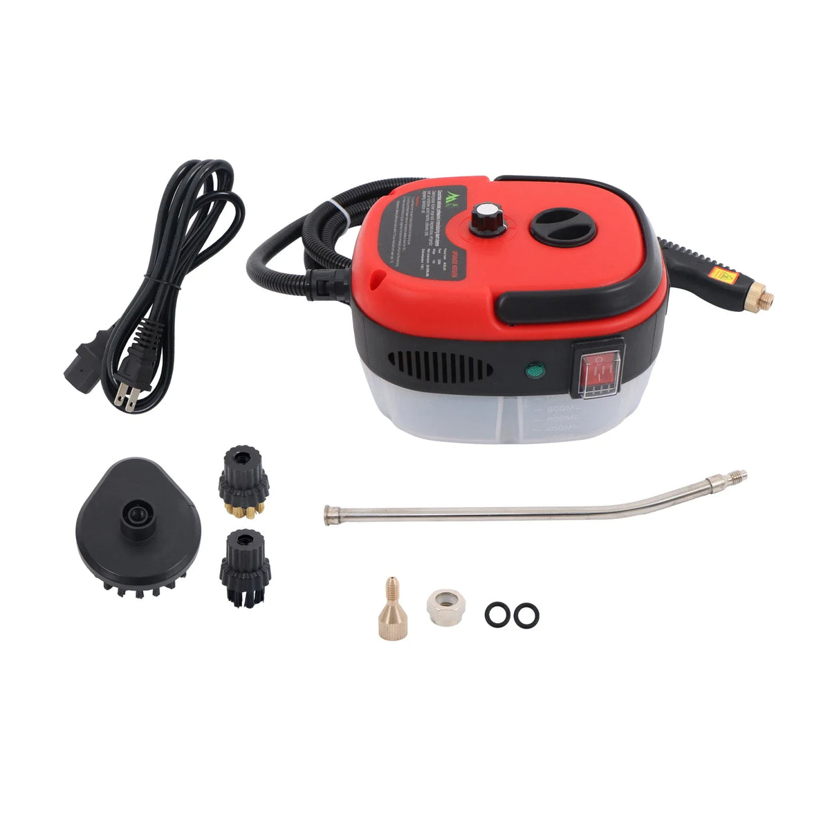 Adjustable Steam Cleaner 2500W for Concrete Stains & Graffiti Cleaning