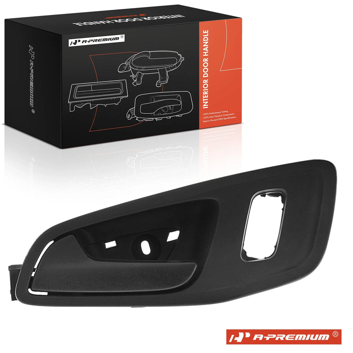 Front Left Black Interior Door Handle for Ford Transit Connect (2014–2018)
