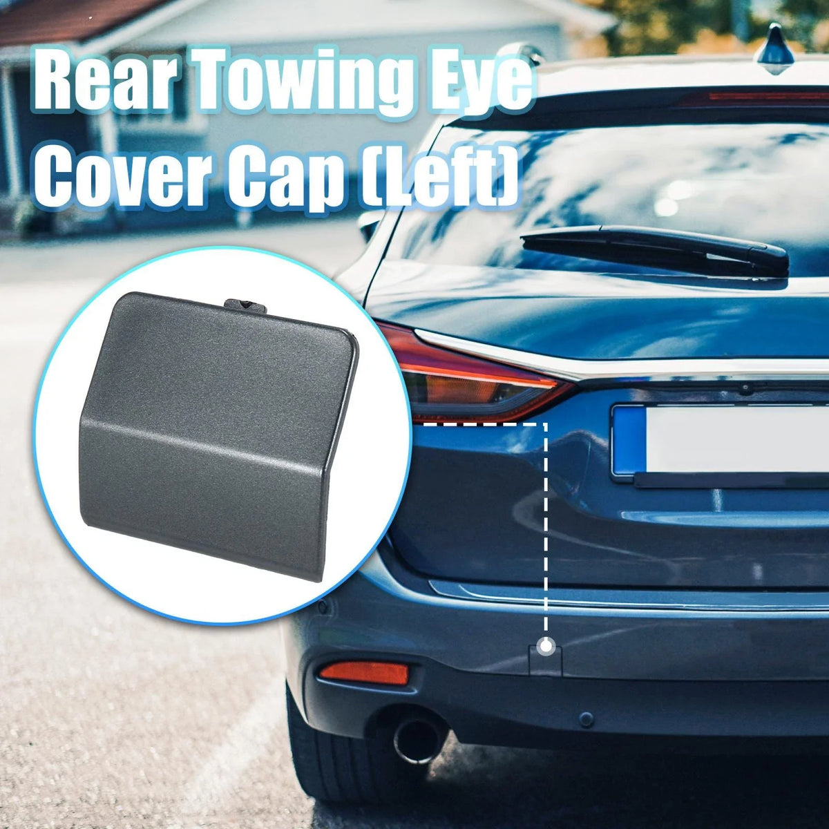 Tow Hook Cover Cap GJR950EL1 for Mazda 6 (2013–2018)