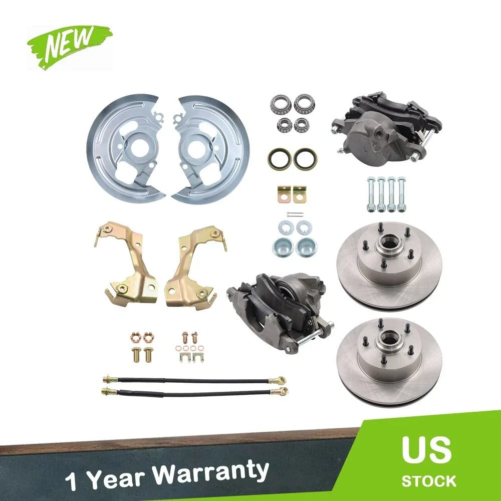 Front Disc Brake Kit for Oldsmobile Cutlass Pontiac (1968–1972)