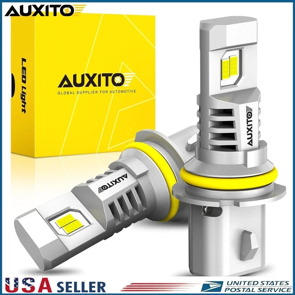 LED Headlight Bulbs Kit 9007 for HB5 High Low Beam (6500K)