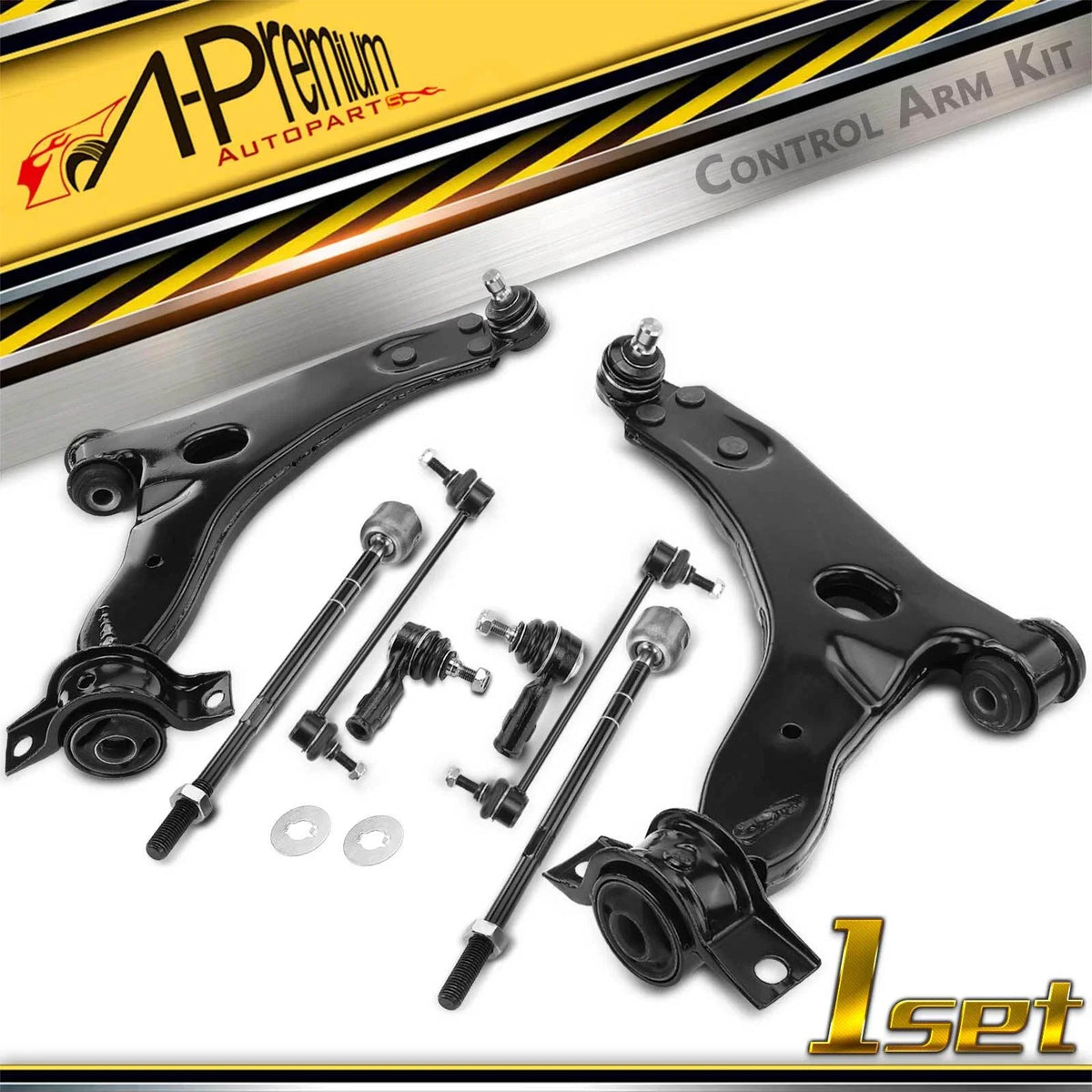 8X Front Control Arm Sway Bar Link Ball Joint for Ford Focus (2000–2004)