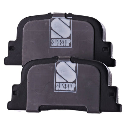 Brake Disc Rotors and Pads Set for Scion tC (2005–2010) Rear