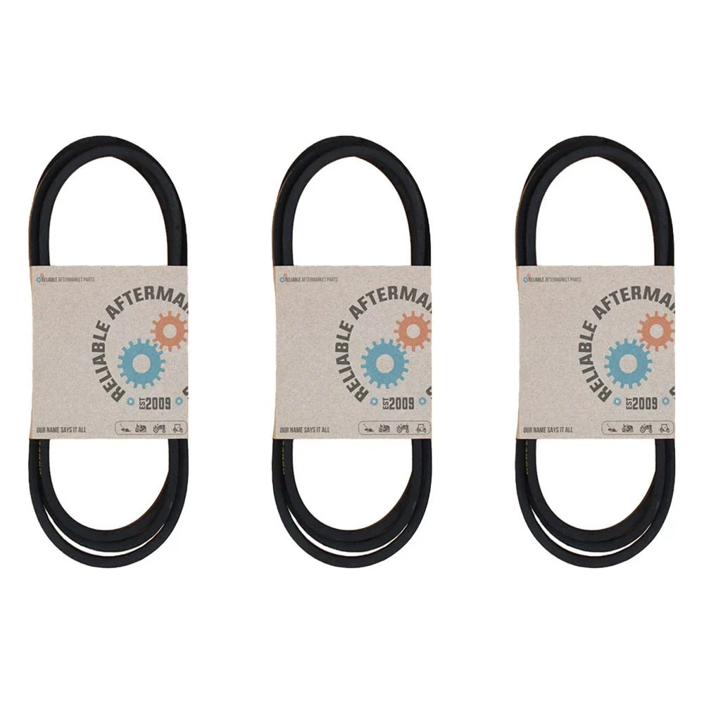 3X Deck Belts for Sears (Replaces 917273404)