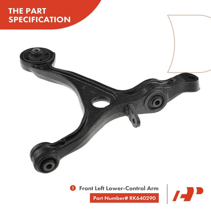 Front Left Control Arm for Honda Accord (03-07) Acura TSX Fitment