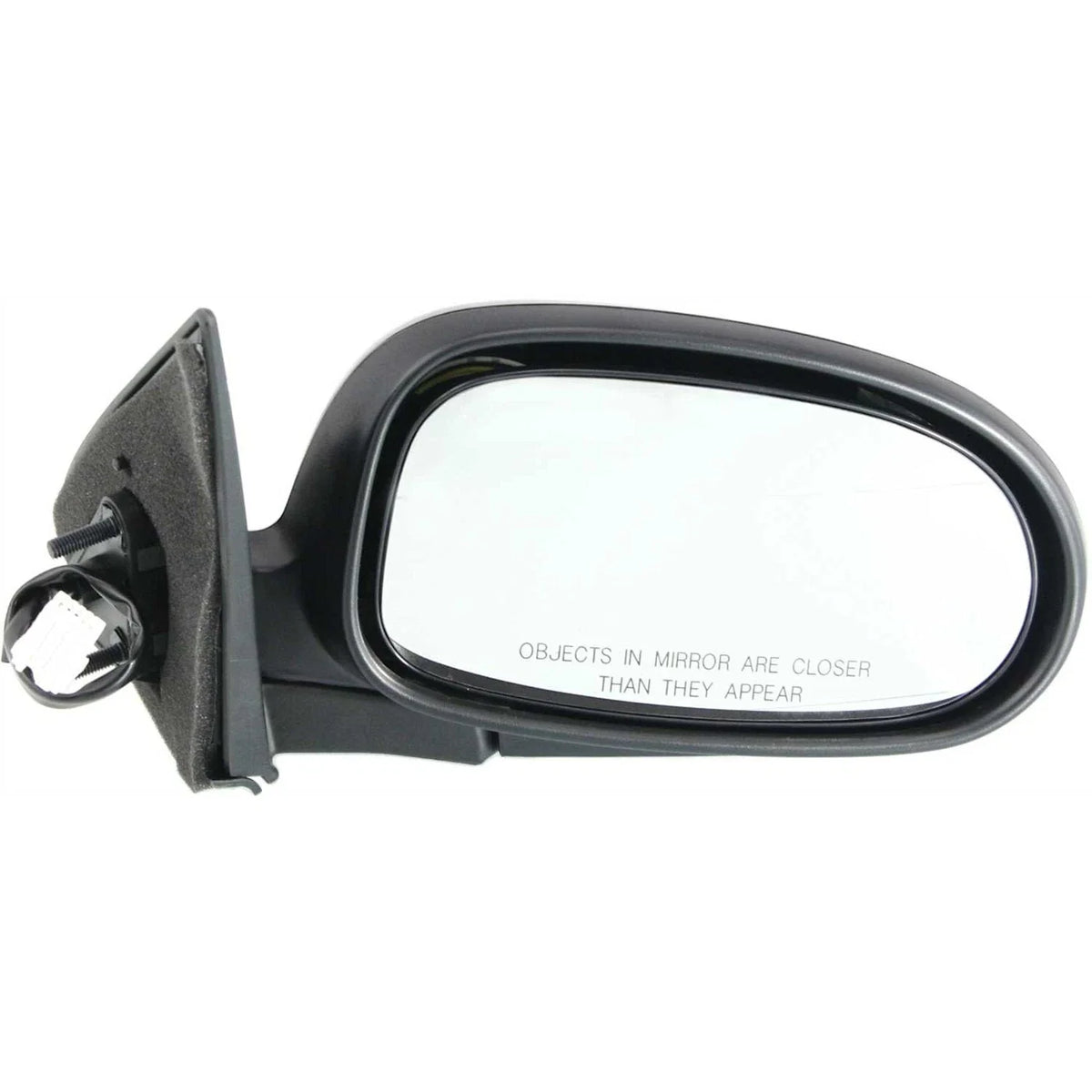 Pair of Unheated Power Black Mirrors for 2000–2003 Nissan Maxima