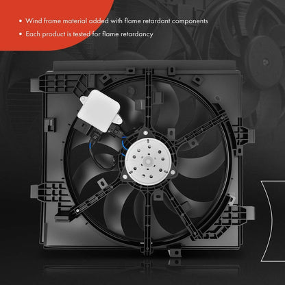 Cooling Fan Assembly with Shroud for Nissan Sentra (2017-2019)