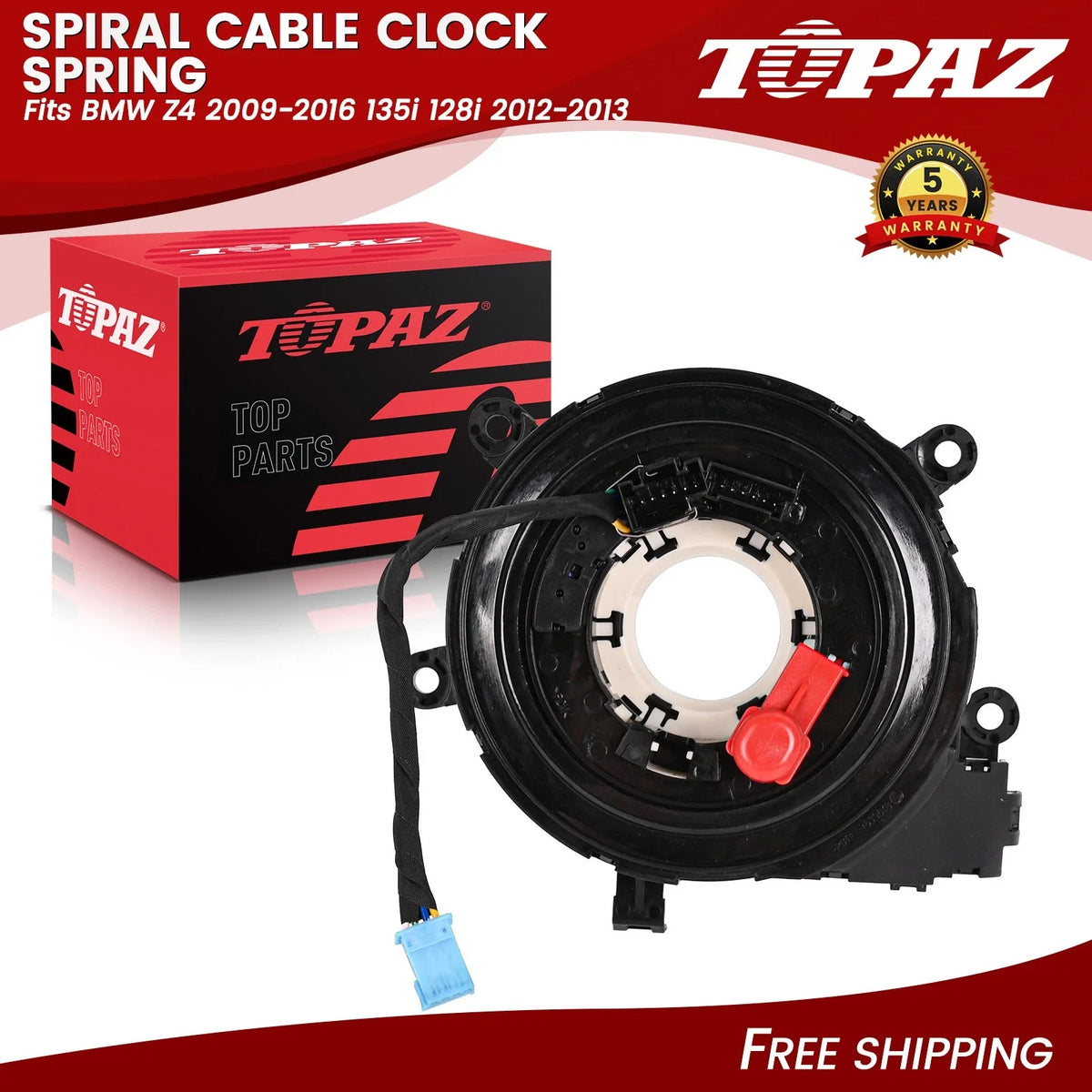 Spiral Cable Clock Spring for BMW Z4 135i 128i (2009–2016)