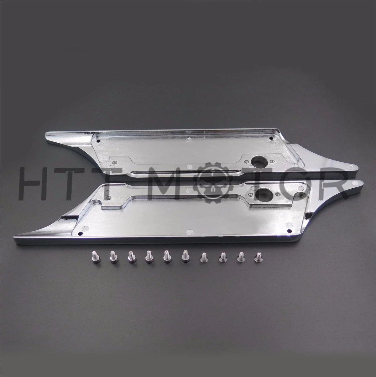 Chrome Billet Saddlebag Latch Cover for 1993–2013 Harley Touring