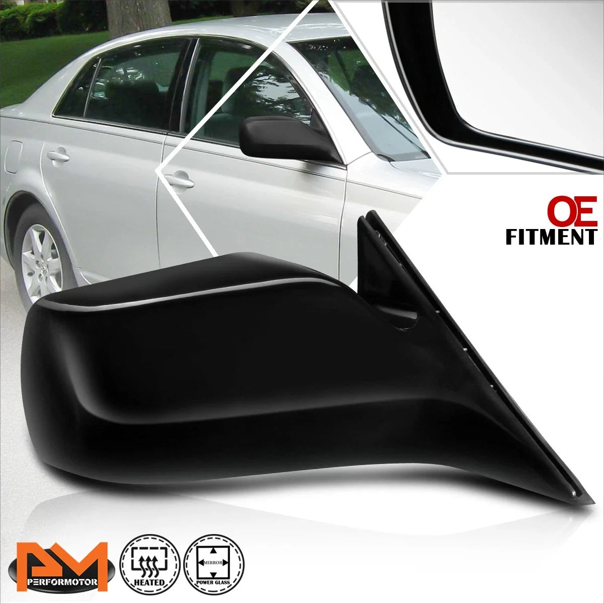 Heated Powered Door Mirror Replacement for Toyota Avalon (2000-2004)