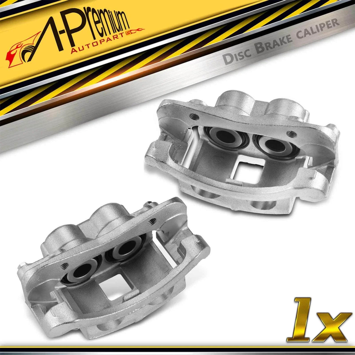 Pair Front Brake Calipers for Chevrolet Colorado GMC Canyon (2004–2008)