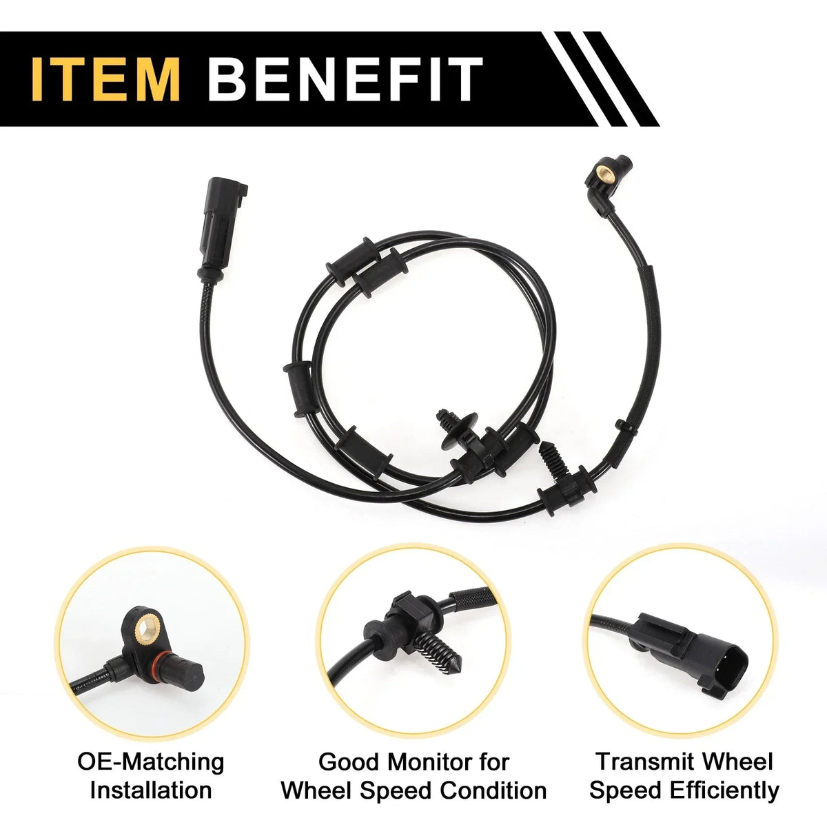 2010-2018 Dodge Ram 2500 ABS Wheel Speed Sensor Front Left/Right
