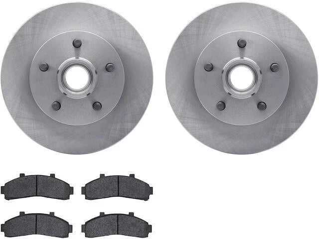 Front Brake Pad and Rotor Kit for Mazda B4000 RWD (1995–1997) MP882QW