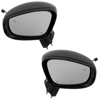 Power Heated Signal Light Mirrors for Chrysler Pacifica (2020–2023) LH/RH