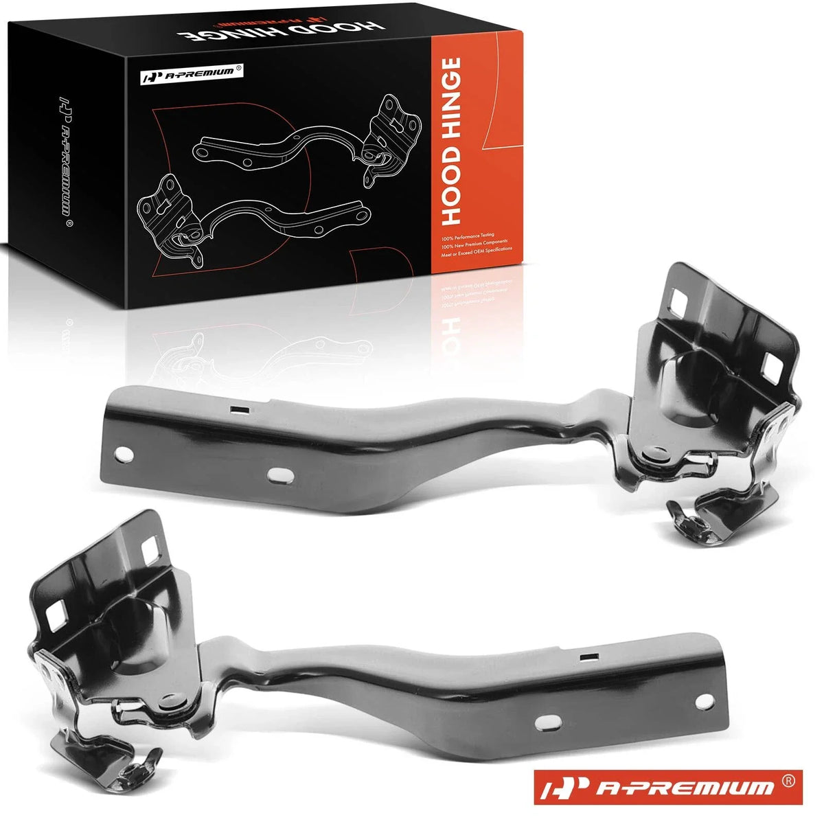 2Pcs Hood Hinge for Nissan Sentra (2013–2019) Sedan