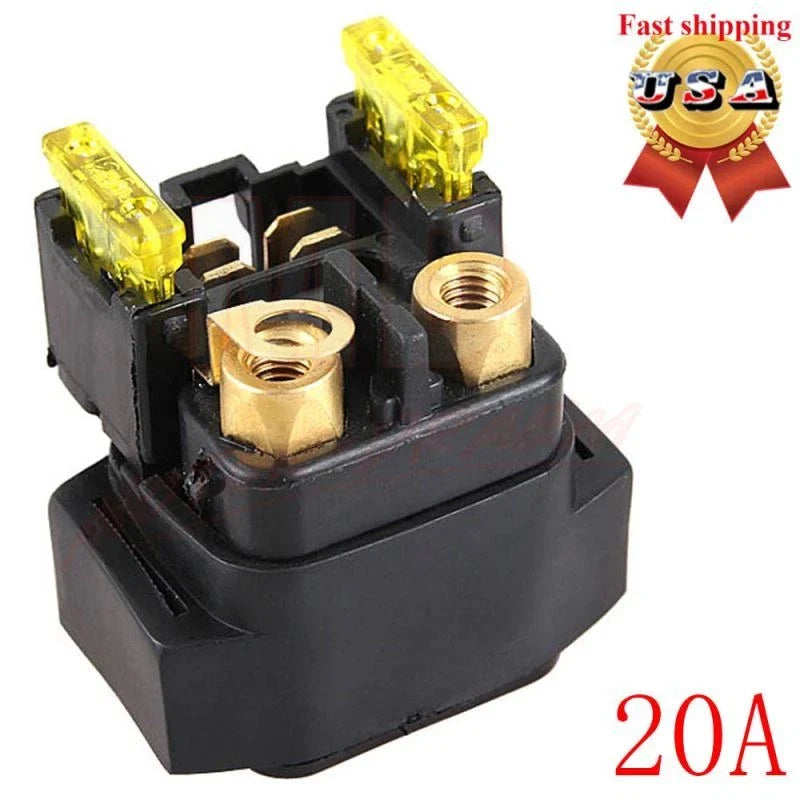 Starter Relay Solenoid 20A for Yamaha Rhino 450 YXR450 (06-09)