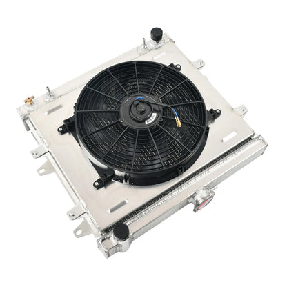 3 Row Radiator Shroud Fan + Relay for Toyota Pickup 1984–1995, 4Runner SR5 2.4L