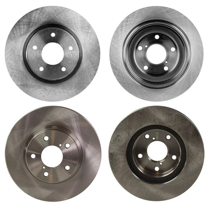 Brake Rotors Set for Subaru Legacy 1990-1999 - Front and Rear