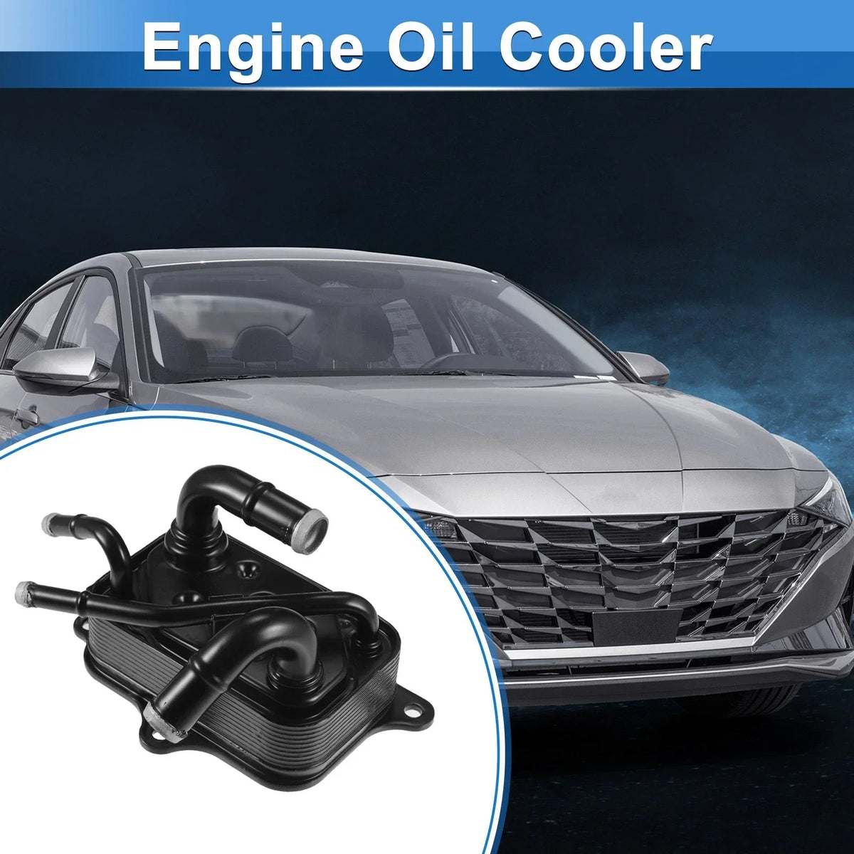 Engine Oil Cooler for Hyundai Veloster and Elantra 2011-2018