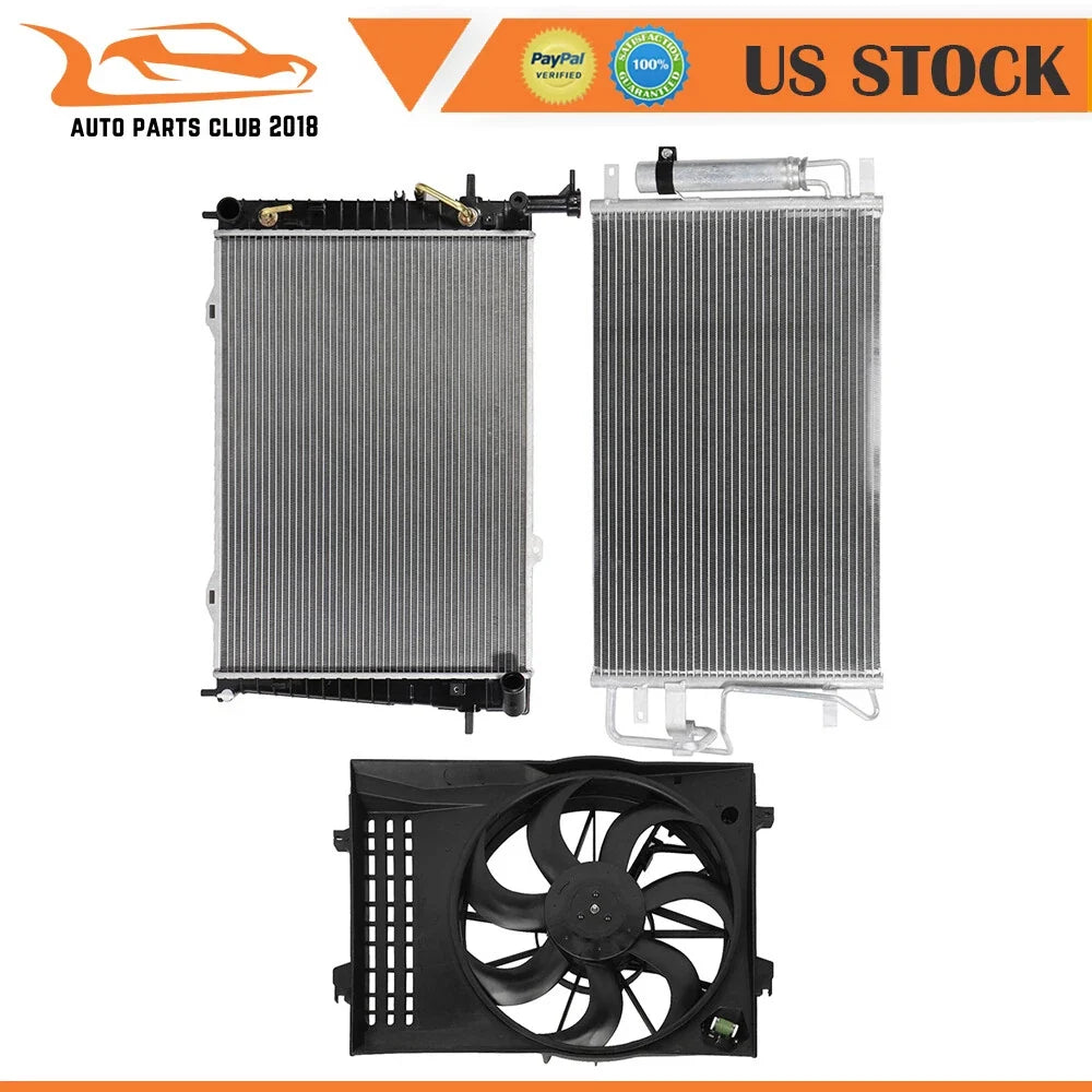 Cooling Fan Kit for Hyundai Tucson (2005–2009)