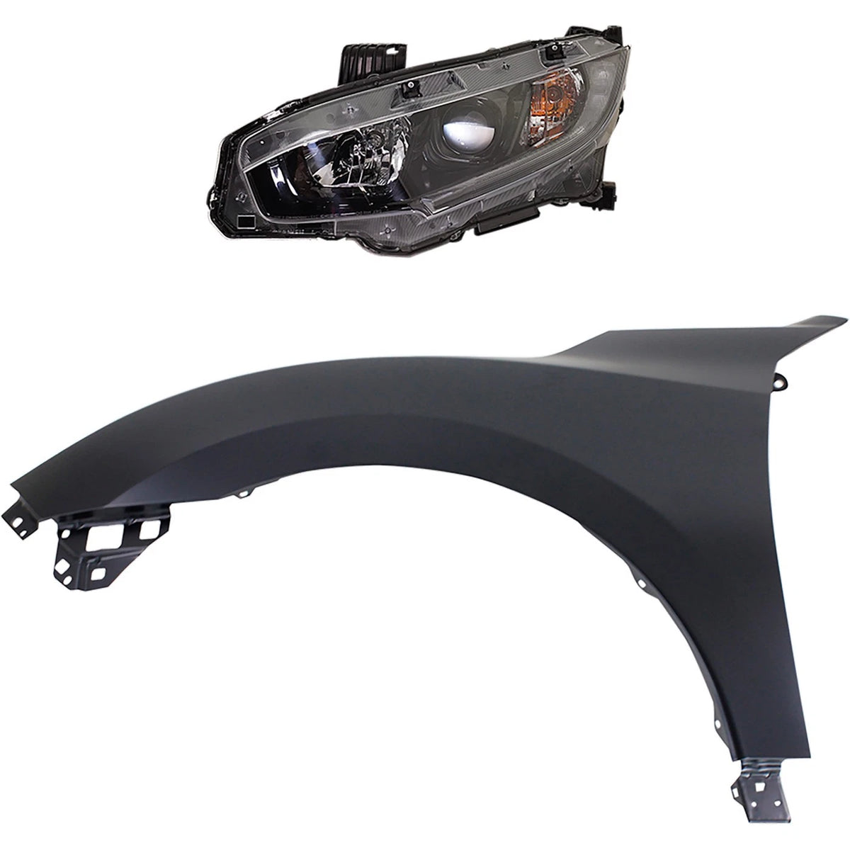 Headlight Driver Left Side for Honda Civic (2018)