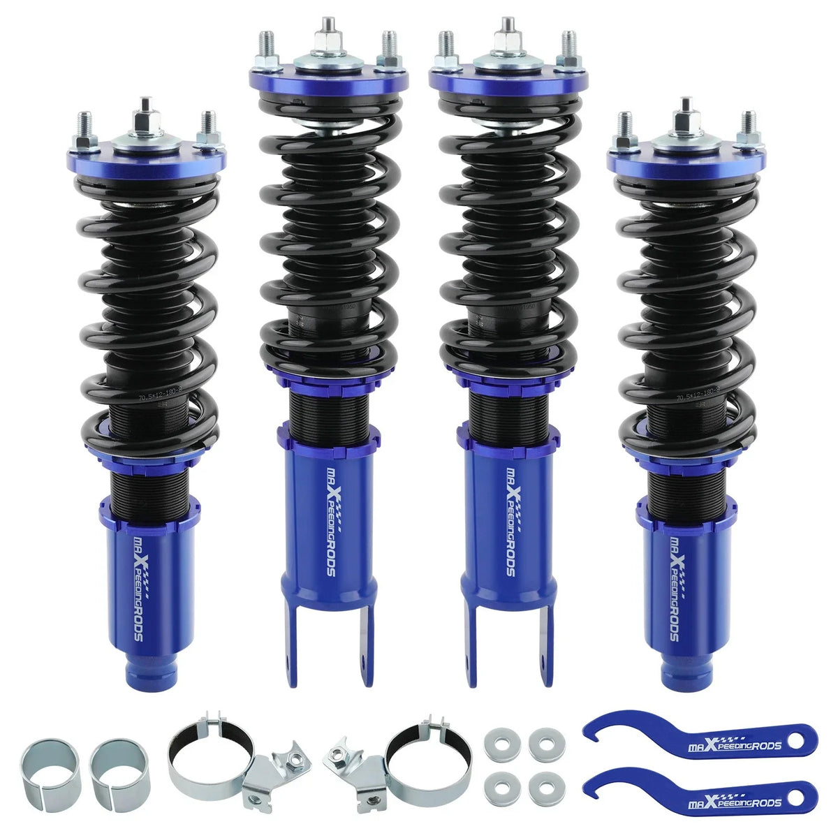 Coilover Shocks & Springs Kit for Honda Civic Hatchback/Sedan (1988–1991)