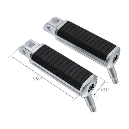 Driver Footpegs for Harley Softail Low Rider Fat Bob 2018-2025