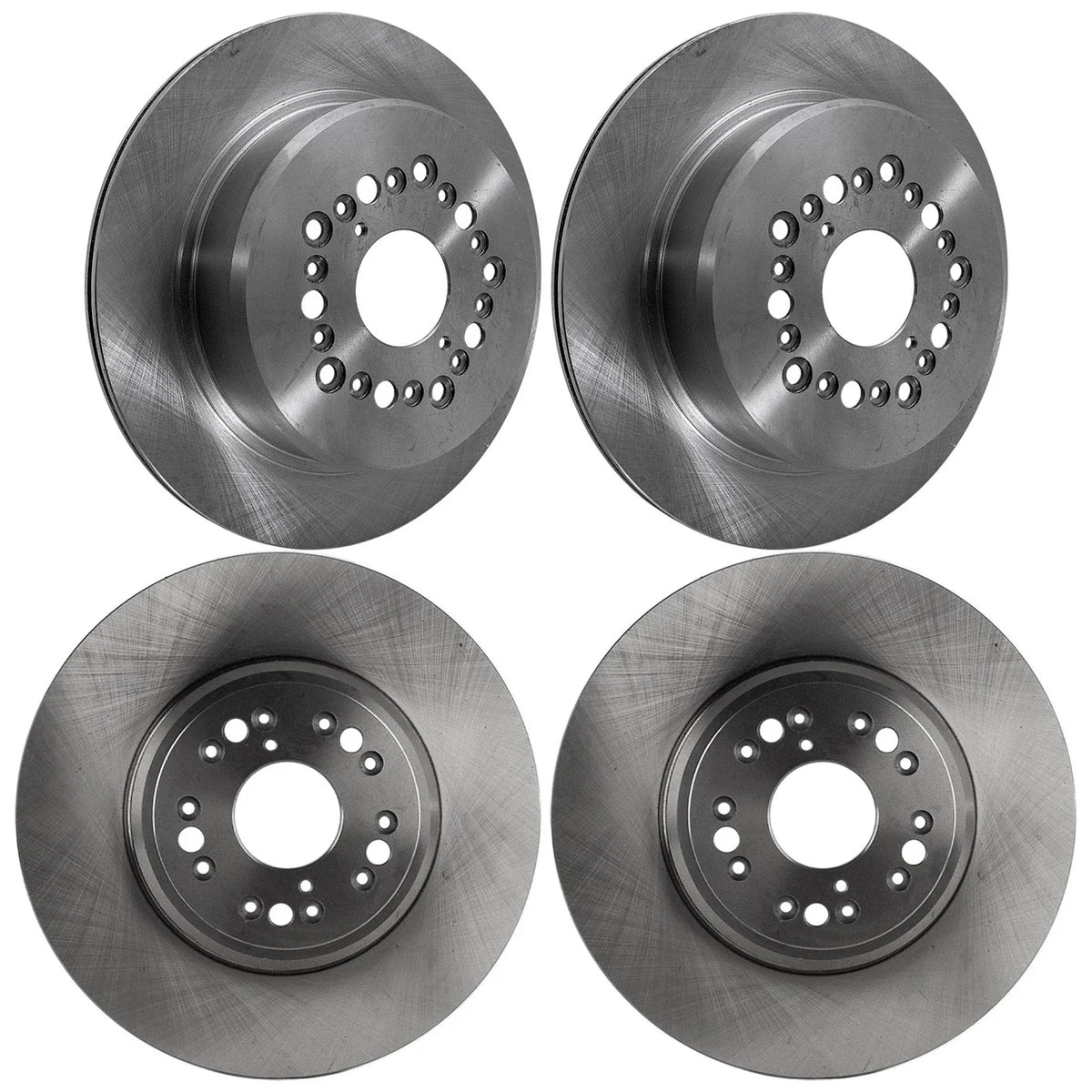 Front and Rear Brake Disc Rotors for Lexus LS400 1995-2000