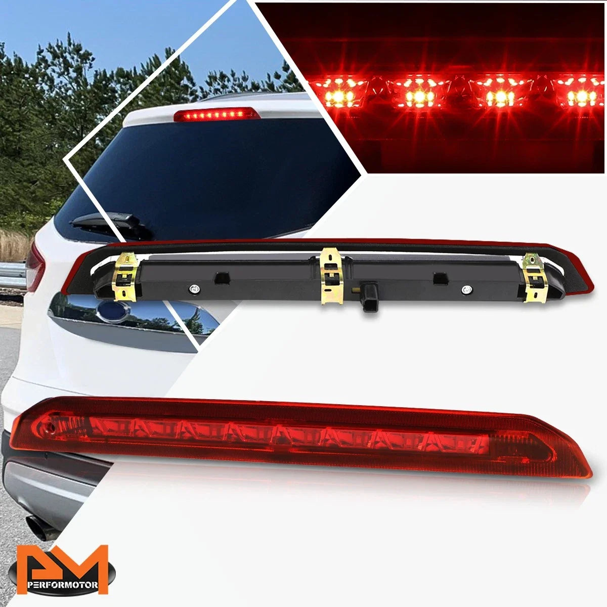 LED Third Brake Light Assembly for Ford Escape 2013-2018