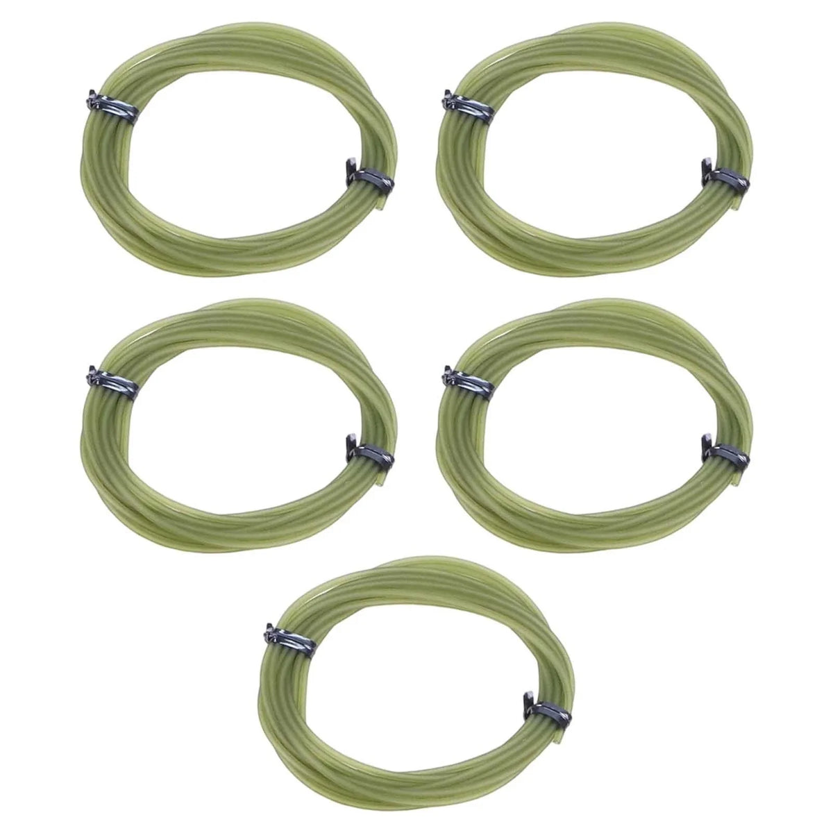 5X Carp Fishing Rig Tubing 2m Hook Line Sleeve Accessories for Anglers