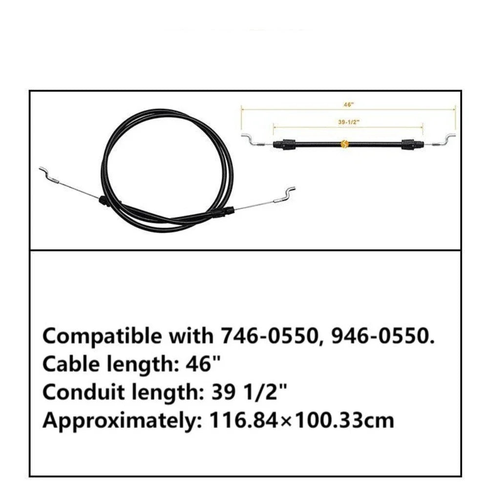 Throttle Control Cable for Lawn Mower (7460550, 9460550)