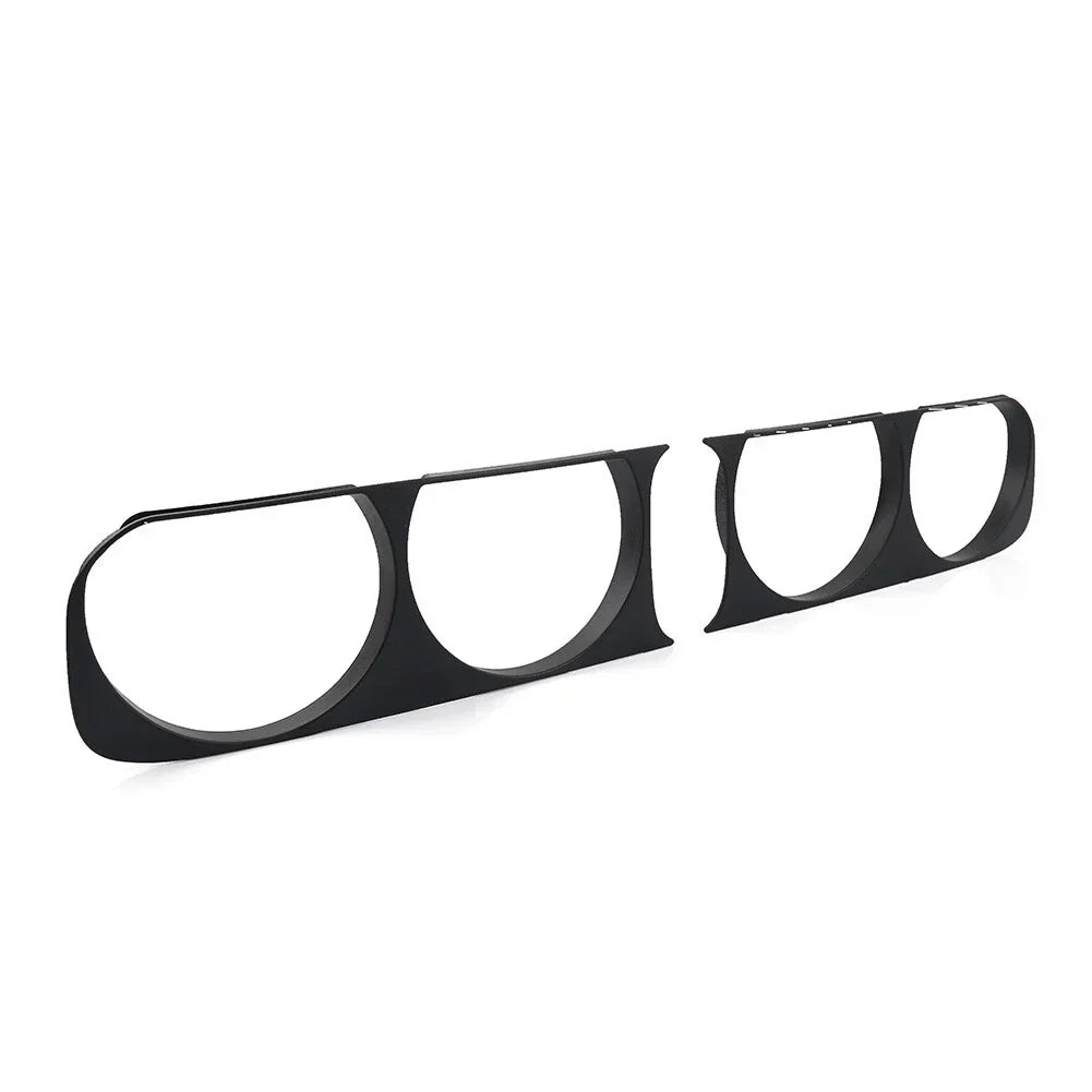 Matte Black Headlight Trim Bezel for 2008-2014 Dodge Challenger