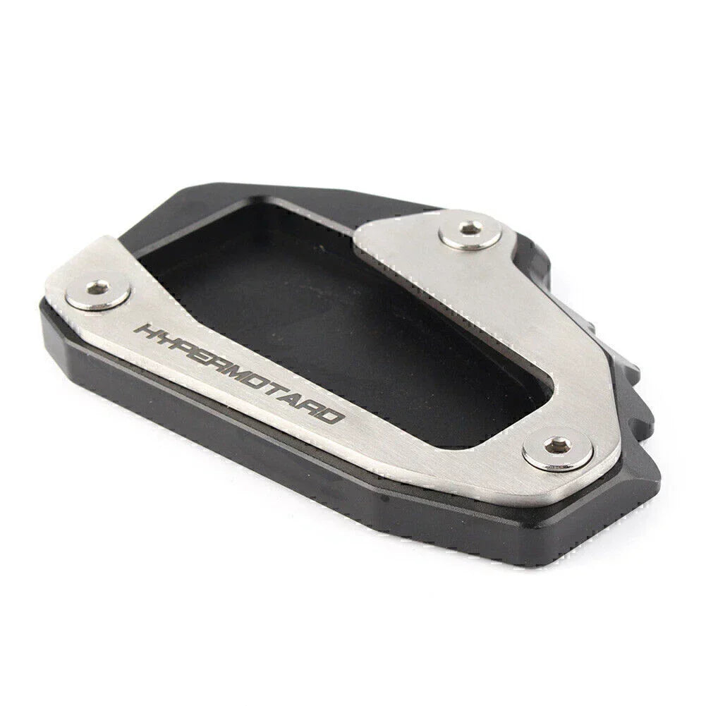 Black Side Stand Extension Pad for Ducati Hypermotard 821 (2013-2017)