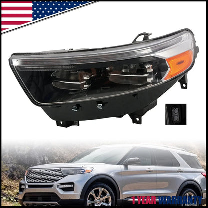 Full LED Driver Side Headlight for Ford Explorer (2020-2025)