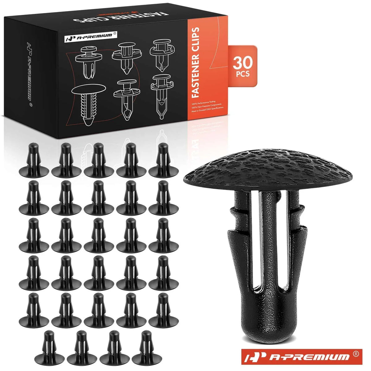 30x Nylon Retaining Clip for Nissan Fender Splash Shield