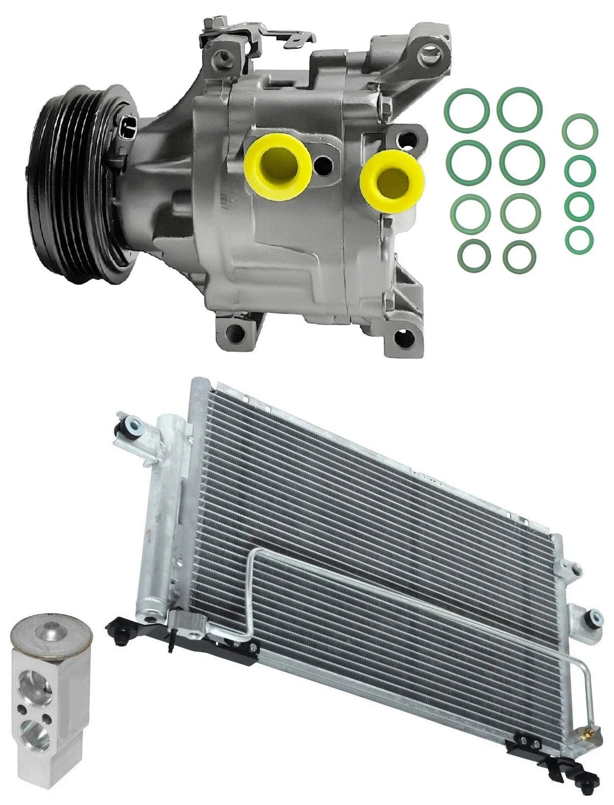 AC Compressor Kit With Condenser for Mazda Miata 1.8L (2005–2015)