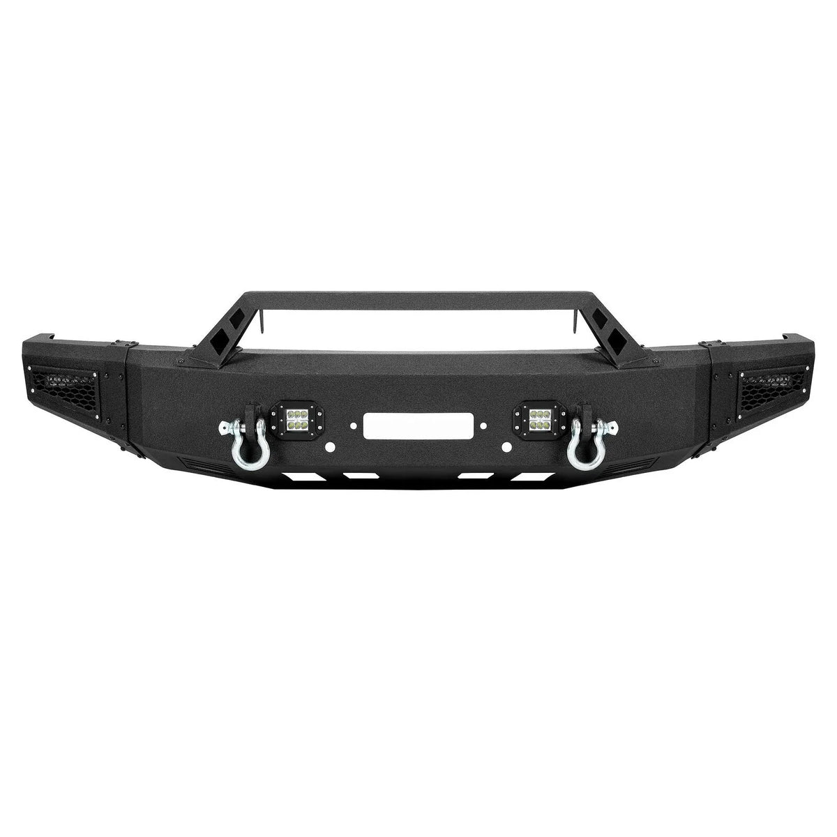 Front Bumper with Winch Plate & LED Lights for Dodge Ram 1500 (2019–2024)
