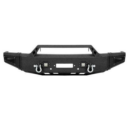 Front Bumper with Winch Plate & LED Lights for Dodge Ram 1500 (2019–2024)