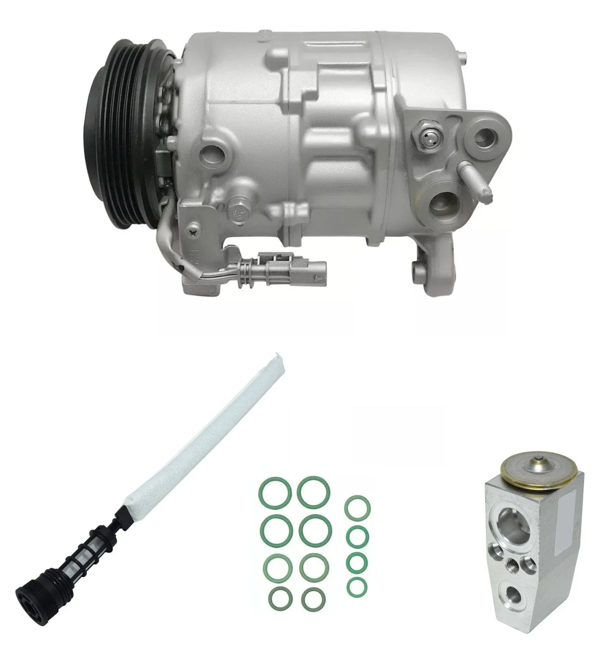 AC Compressor Kit Replacement for Chevrolet Silverado 1500 (2014–2018)