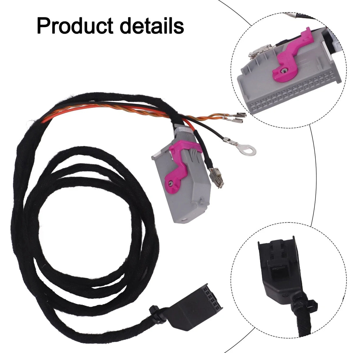 Music Interface Cable for Audi A4 (2005–2008) Multimedia System