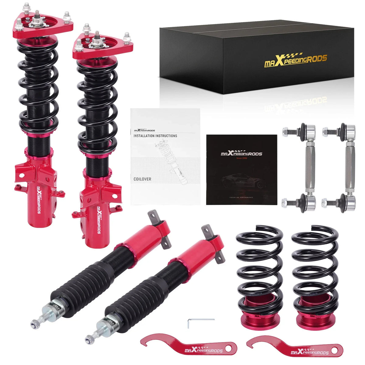 Adjustable Coilovers for Ford Mustang (2015–2023)