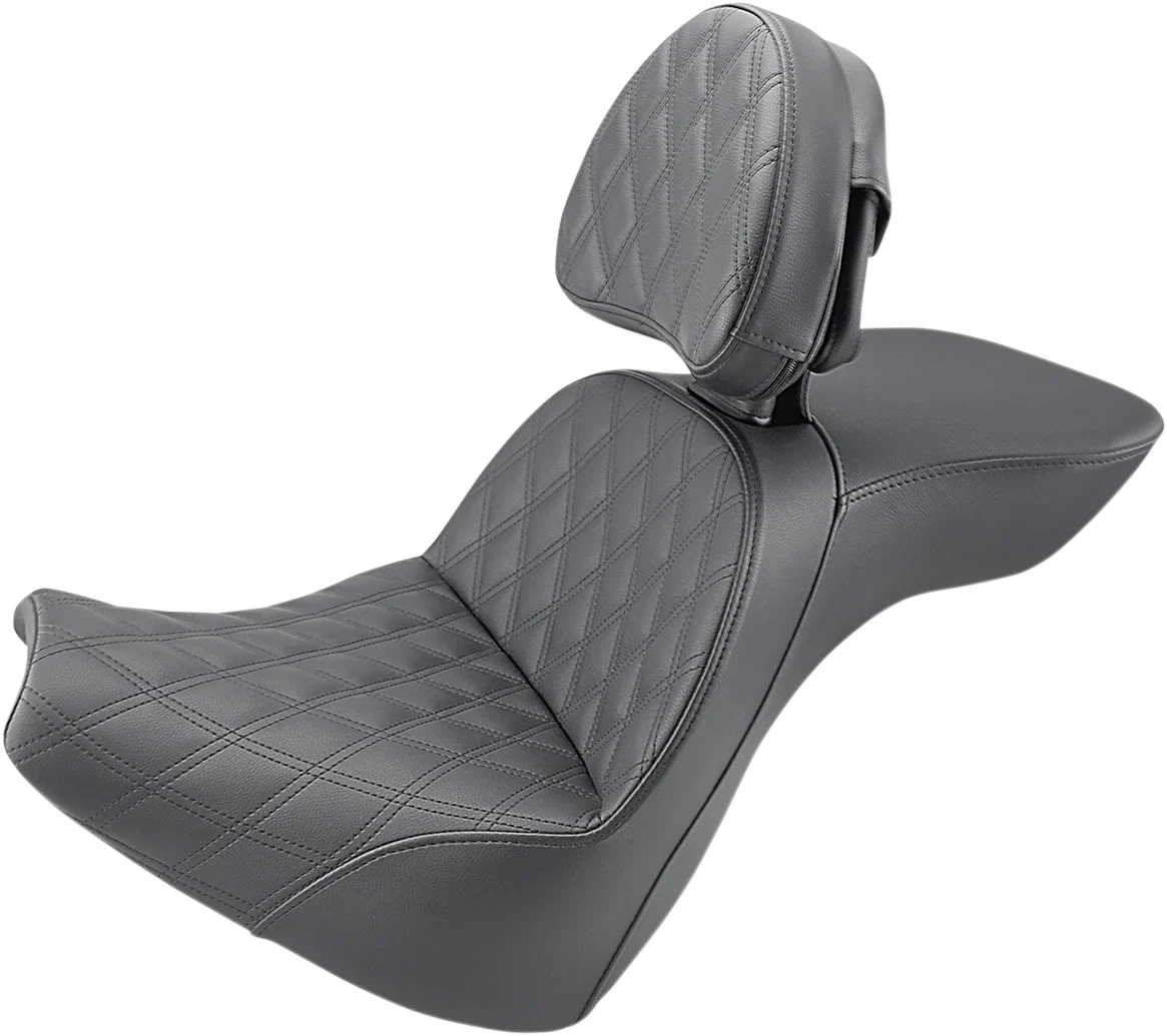 SADDLEMEN Explorer Seat with Backrest for FXBR/S (2018–2020) 818-31-030LS