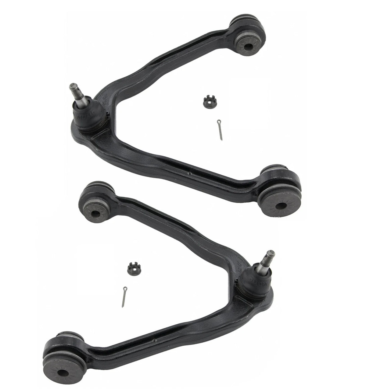Set of 2 Front Upper Control Arm Ball Joint Assemblies for Cadillac GMC Chevy