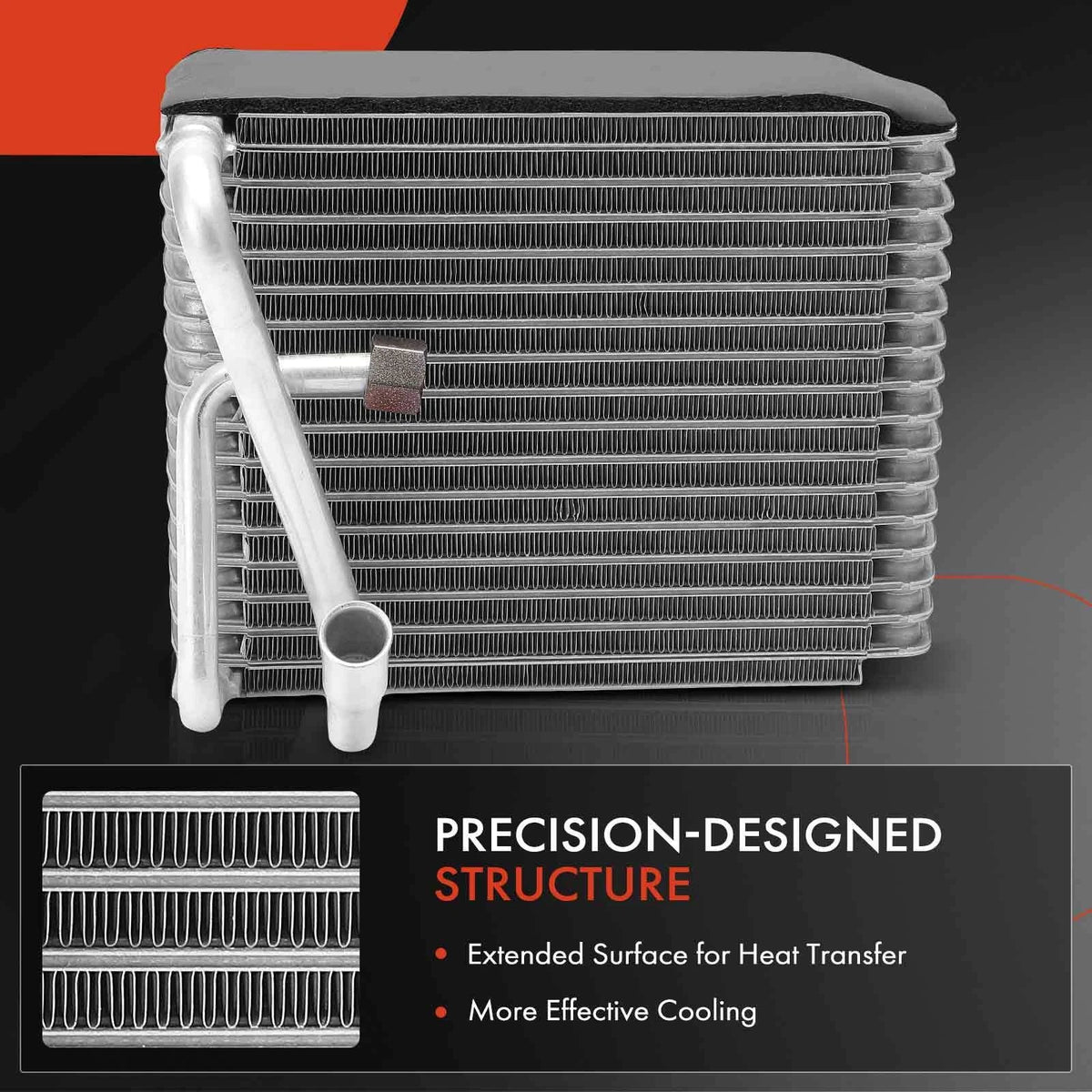 Evaporator Core A/C for Ford E-150 E-250 E-350 Econoline 1992-2014