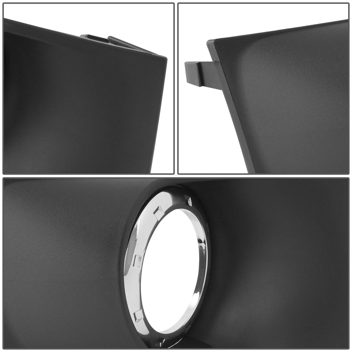 Fog Light Bezel for Ford Focus (2008–2012) Left Smooth Black