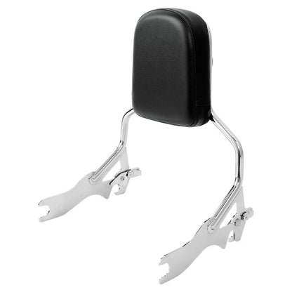 Backrest Sissy Bar Chrome for Harley FXFB FXFBS Softail 2018-2025