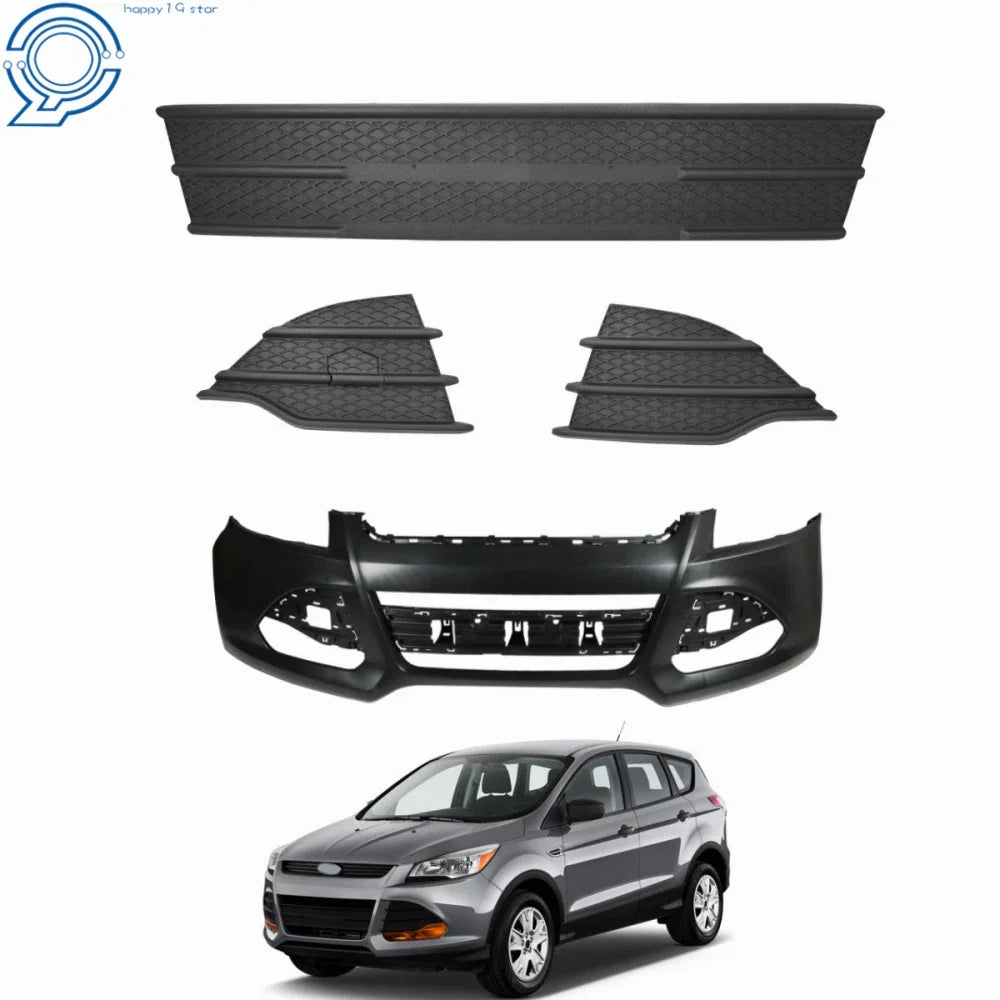 Front Grill and Fog Lamp Cover for Ford Escape (2013–2016)